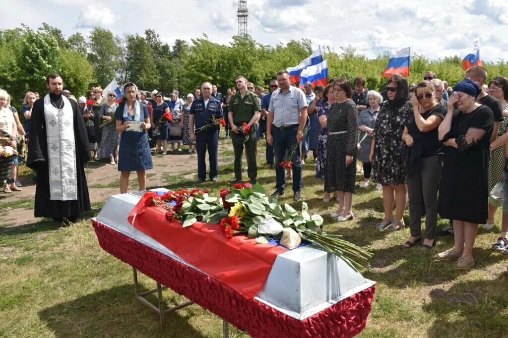 Похороны Ферапонтова Сасово. Похороны погибших на Украине.