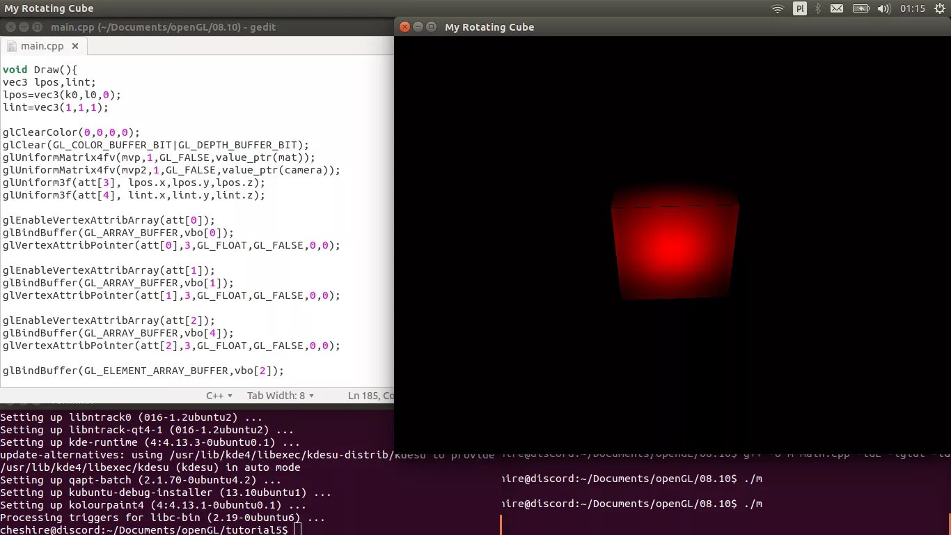 Opengl programs. Opengl programs