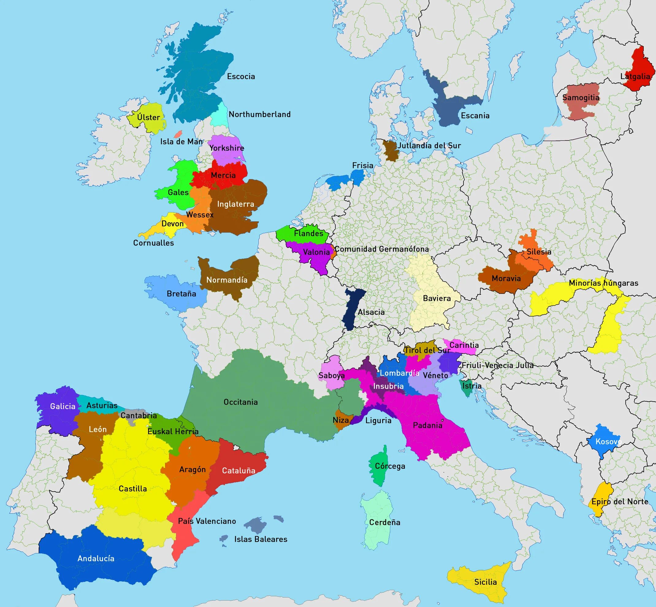 5 европейских областей. Карта исторических регионов Европы. Исторические регионы Европы. Карта сепаратизма в Европе. Карта Европы с регионами.