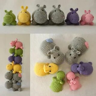 Простые игрушки крючком