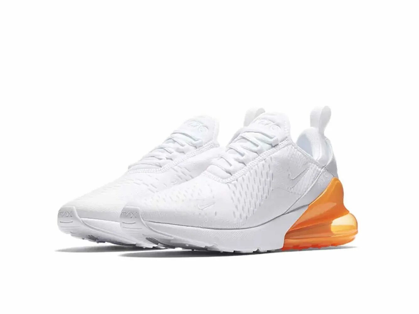 Купить найки 270. Nike Air Max 270 White. Nike Air Max 270 белые. Nike Air Max 270 White Orange. Nike Air Max 270 женские.