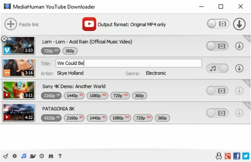 Playlist downloader