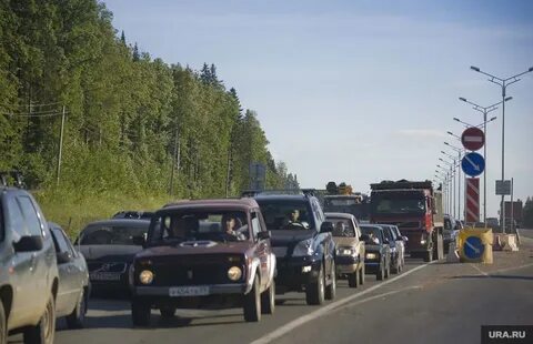 Пробка пермь сейчас на трассе