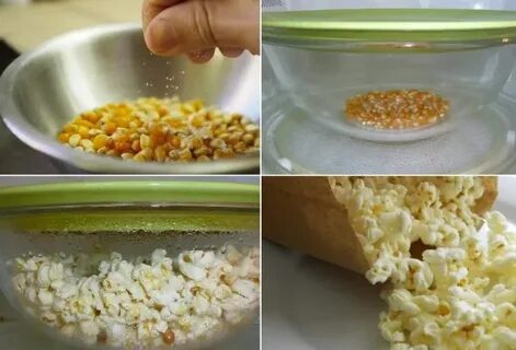 Рецепт как сделать попкорн