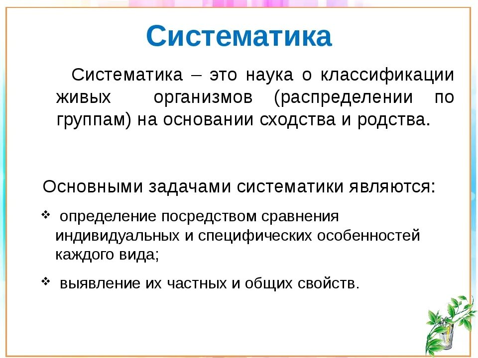 Понятия систематика. Что такое систематика в биологии 6 класс. Систематика определение. Систиматикаэто определение. Чтоитекое систематика.