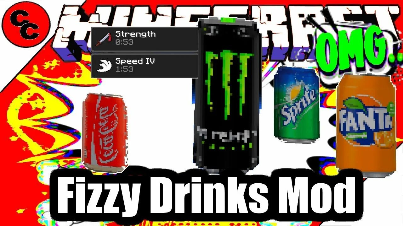 Drinking mod. Мод на энергетик. майн энерджи. coca cola mod minecraft. энергетик майнкрафт.