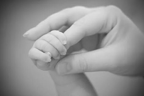 Mom's hand