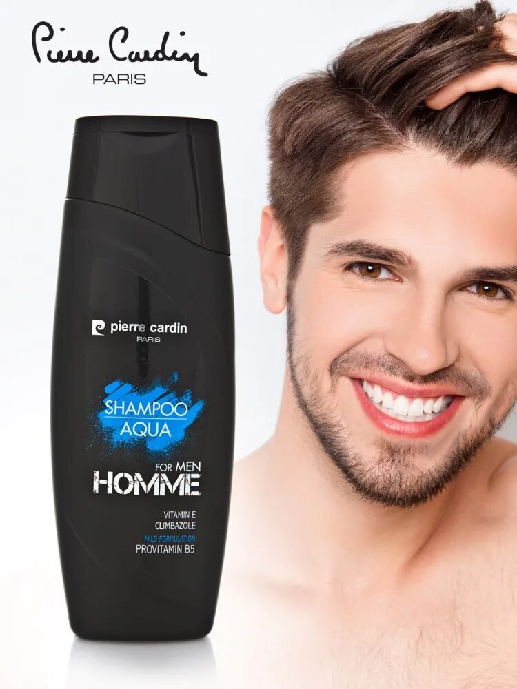 Пьер Карден шампунь. Pierre Cardin Paris Shampoo. Мужская косметичка Pirre Pierre Cardin. Шампунь мужской. Рекламирует шампунь