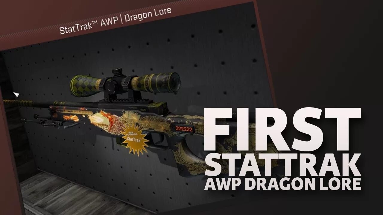 Dragon lore cs цена. АВП драгон ЛОР статтрек. АВП драгон ЛОР Стартрек с завода. АВП драгон ЛОР прямо. АВП драгон ЛОР Стартрек.