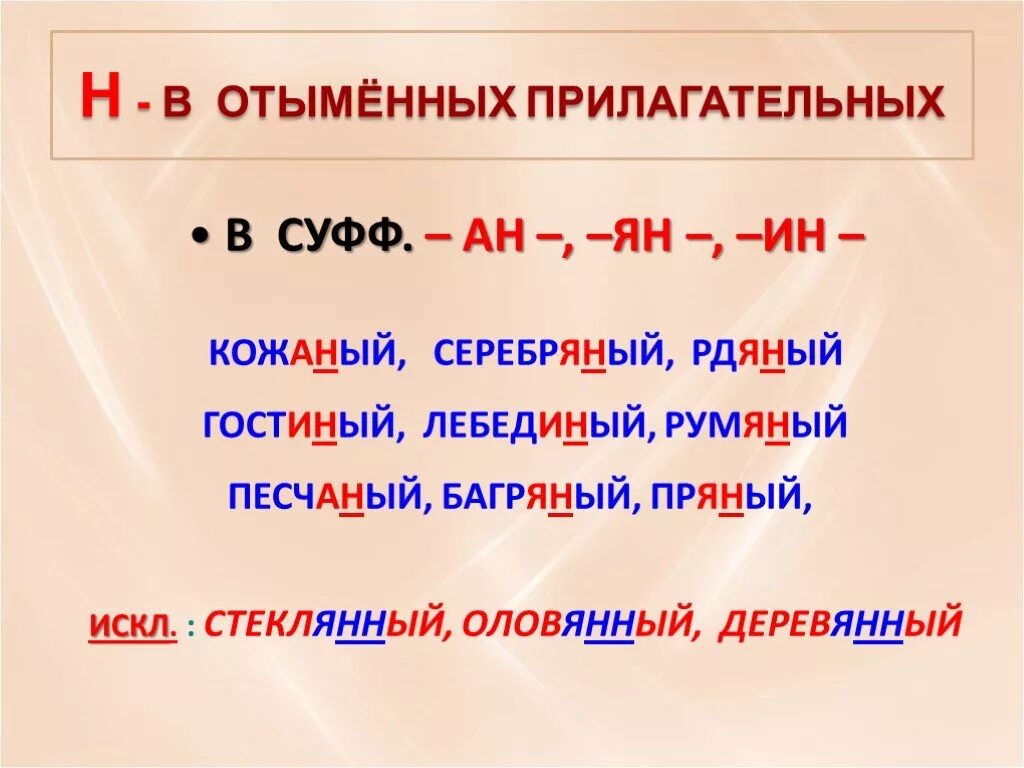 Отыменные прилагательные. Суффиксы отыменных прилагательных. От именные прилагательные. Отименыеприлагательные. 10 прилагательных н и нн