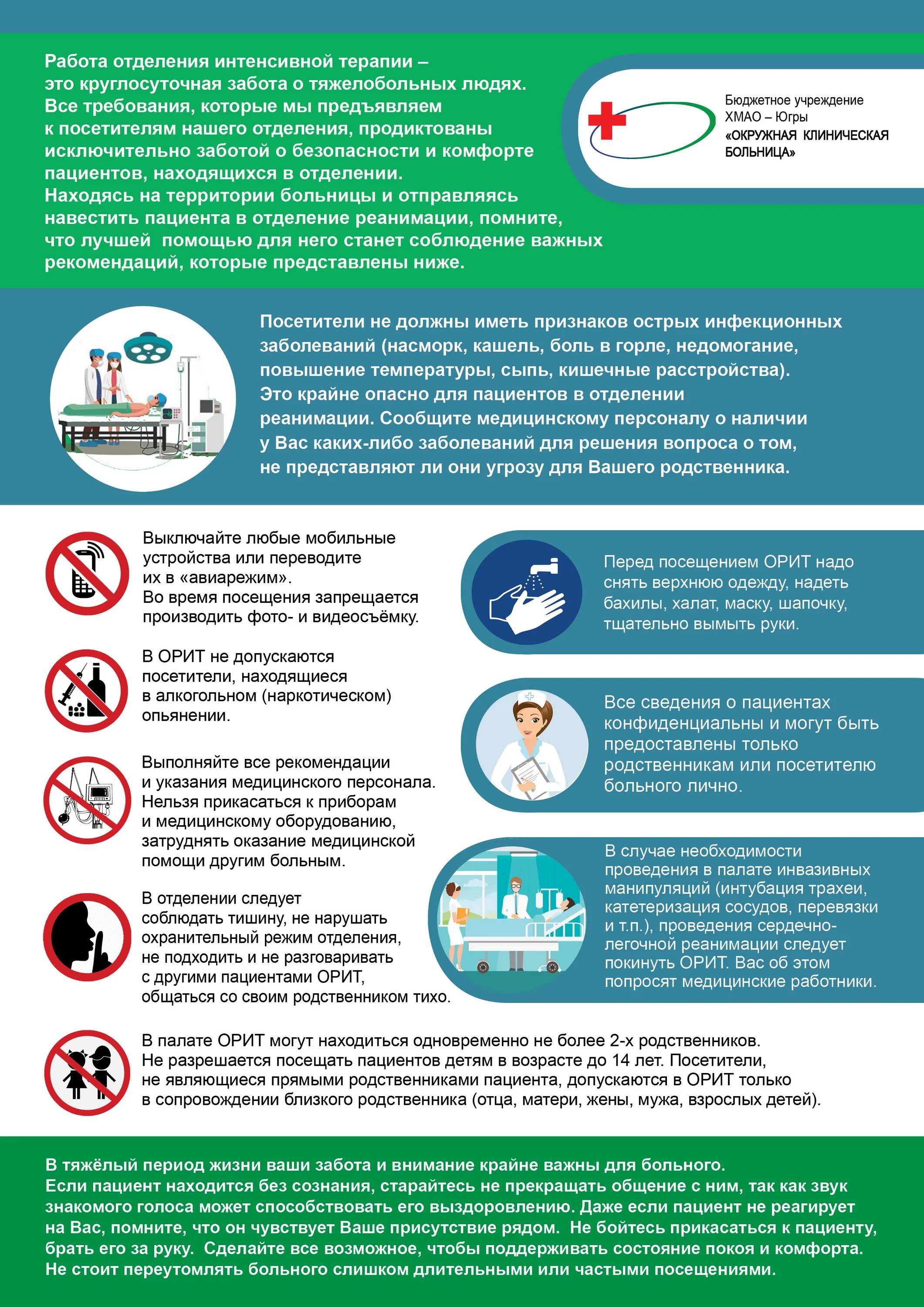 Памятка для пациентов реанимации. Памятка для больных пациентов в реанимации. Памятка для пациентов кардиологического отделения. Правила посещения реанимации.