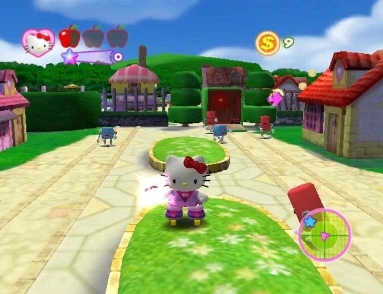 Хэллоу игра. Игра hello Kitty Roller Rescue. Hello Kitty: Roller Rescue (2005). Хелло Китти роллер Рескью. Хеллоу Китти Roller Rescue.