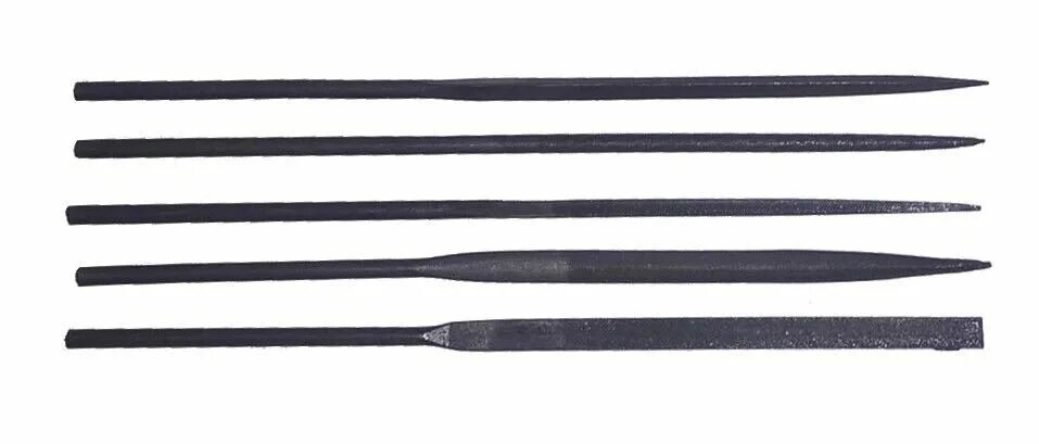 набор надфилей 140х50х3мм 5 предметов matrix 158309. надфель. игольчатые надфили ювелирные. надфель. надфиль алмазный плоский 160мм.