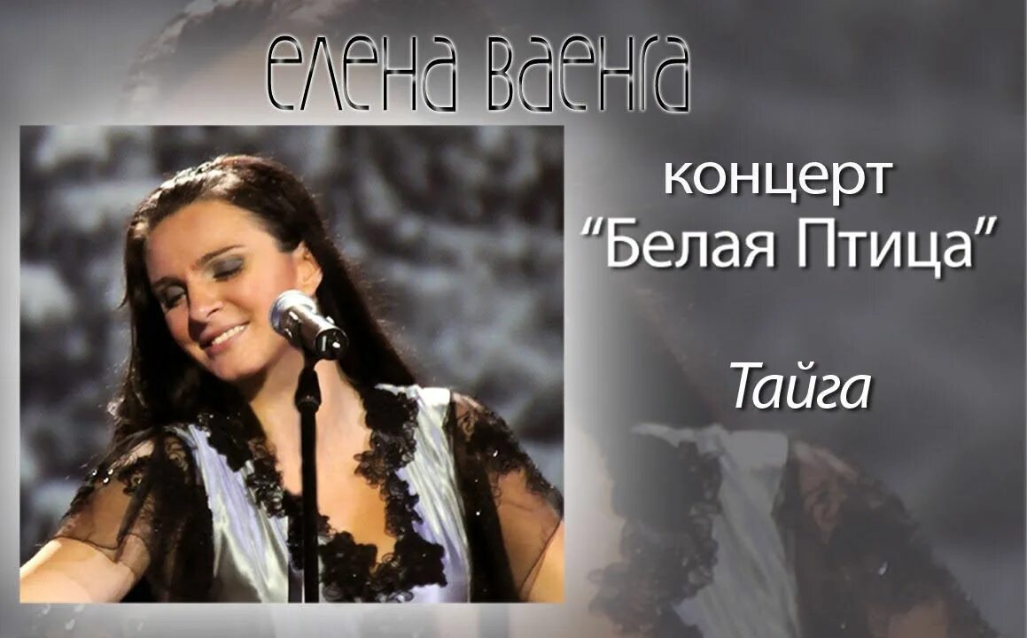 Ваенга концерт белая птица 2010.