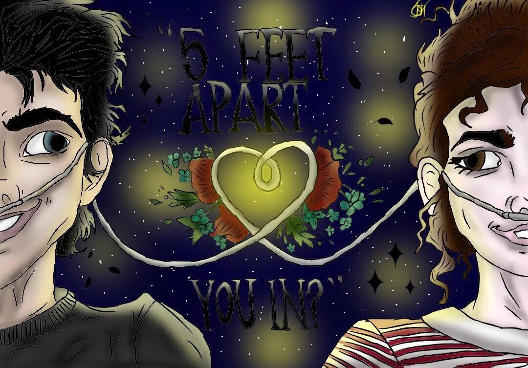 В метре друг от друга легкие рисунок. В метре друг от друга рисунки. Виноваты звезды арт. В метре друг от друга уилл арт. Метре друг от друга рисунки.