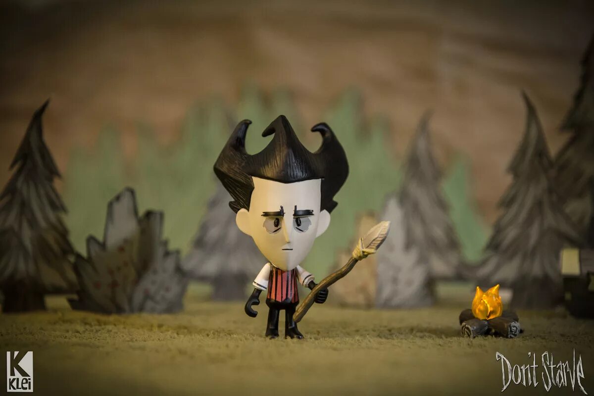 Объемный человечек показывает пальцем. Циклоп олень. Фанко поп don't starve. 3d фигурки аниме. Донт старв фигурки.
