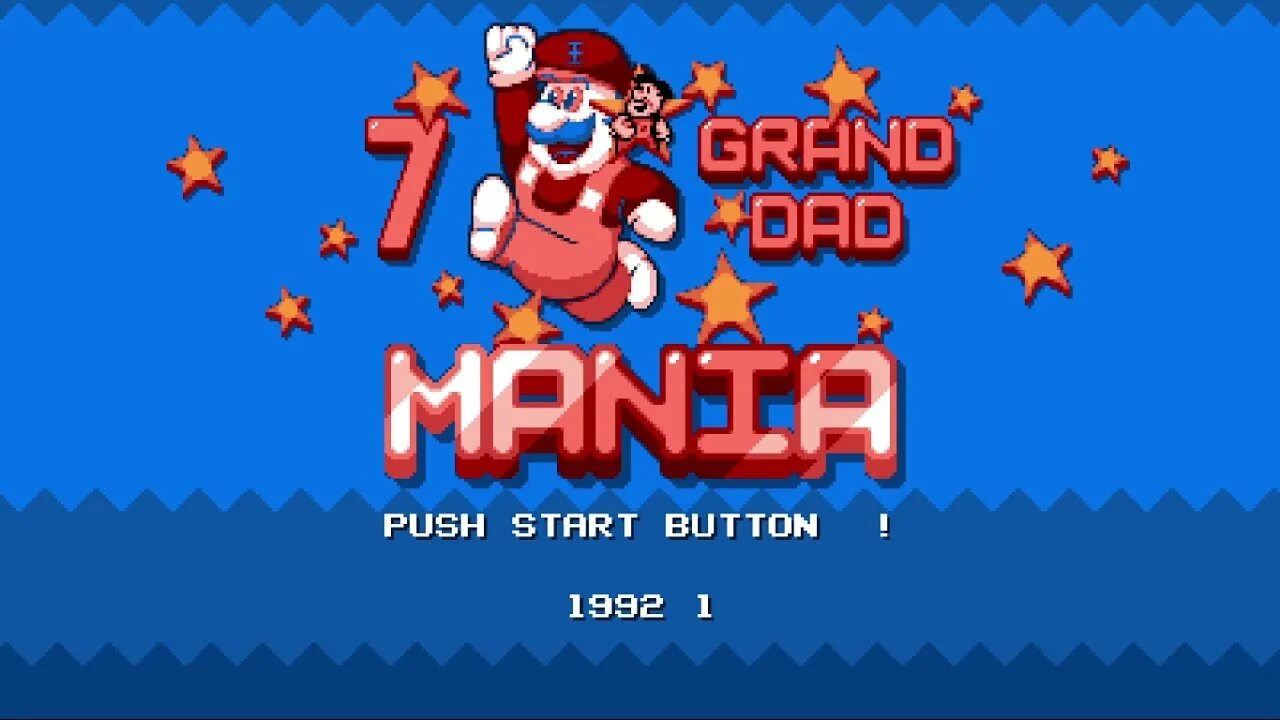 Grand dad. Grand dad Mania. Grand dad Mania игра. Mario 7 Grand dad.