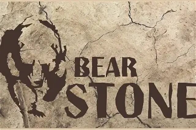 Bore stone. Bear Stone. Камень эмблема. Фирма Bear. Логотип камня декоративного для сайта.