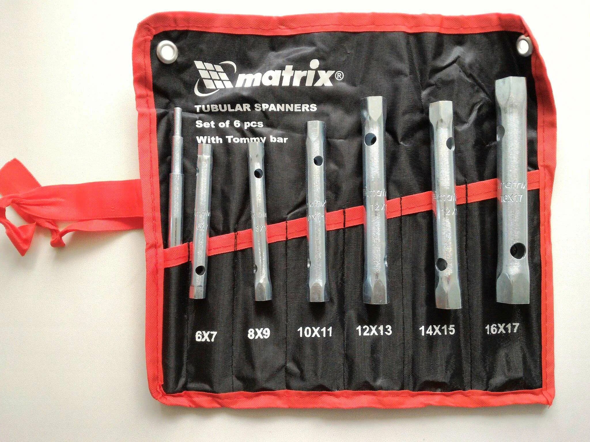 Набор ключей трубчатых торцевых 9 пр// matrix. Матрикс 13725 набор трубчатых ключей. Набор ключей matrix 13725. Набор трубчатых ключей 6-24 мм. Matrix 13719.