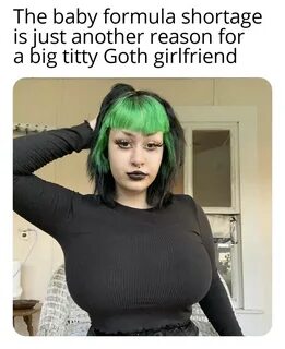 Big tittied goth