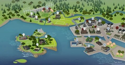 Sims 4 windenburg map