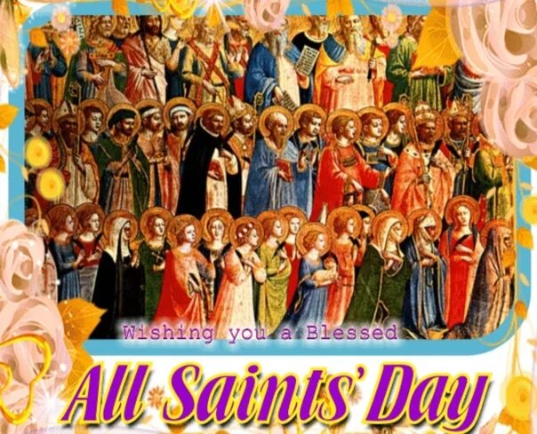 С днем всех святых картинки. С праздником всех святых. Католический праздник всех святых. Торжество всех святых католики. День всех святых икона католики.