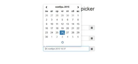 Bootstrap datepicker