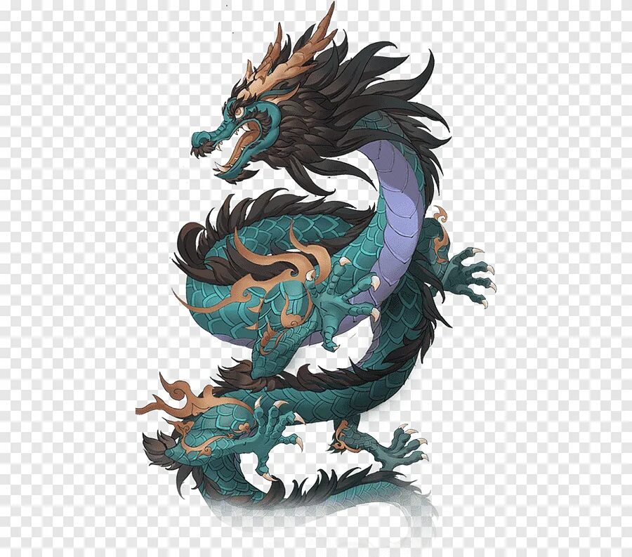 Китайский зеленый дракон Цинлун. Китайский дракон Фуцанлун. Лазурный дракон Сейрю. Японский дракон. Китайский японский дракон