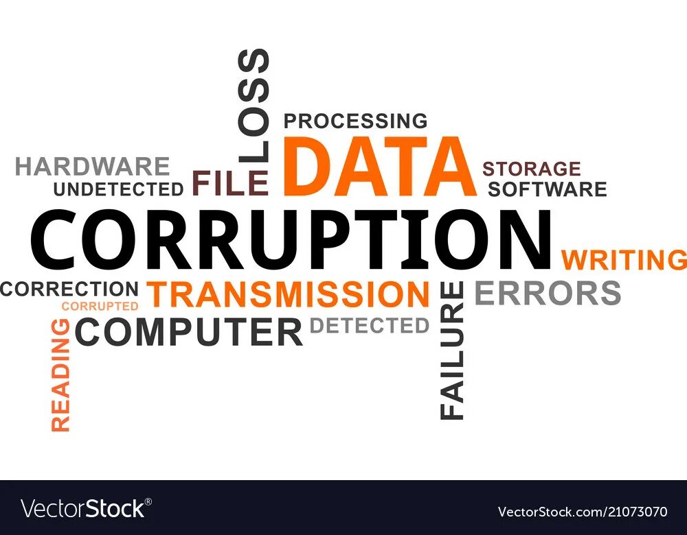 Data corruption. File corruption. NV data is corrupted. Nv data