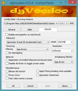 Dgvoodoo