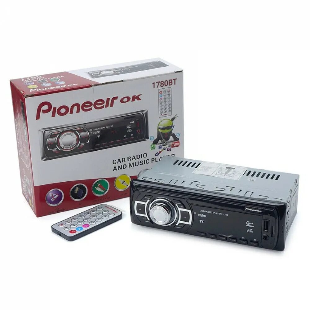 Pioneer ok 4 64. Автомагнитола Pioneer ok 1783. Автомагнитола Пионер ок 1782. Магнитола Pioneer ok 1780. Автомагнитола DV-Pioneer ok JSD- 2103.