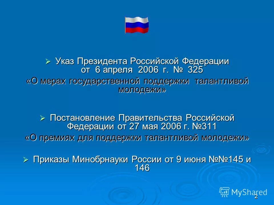 работа с молодежью приказ
