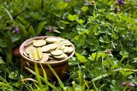 Денежный горшок для привлечения денег