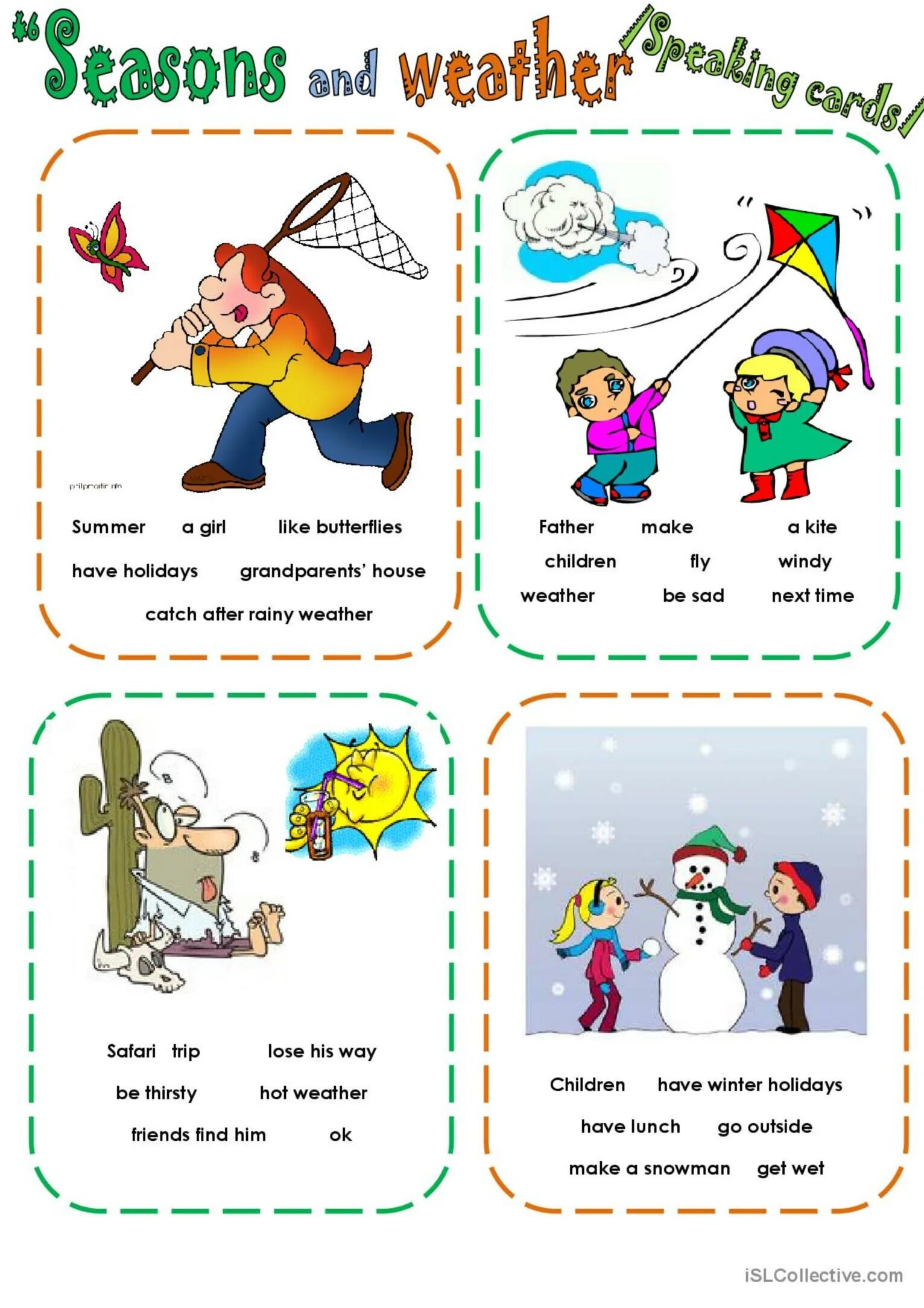 Weather conversations. Weather speaking Cards. Weather in English карточки. Weather speaking Cards for Kids. Seasons speaking Cards.