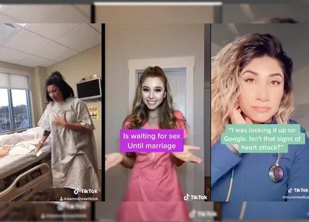 Nurses on TikTok. 