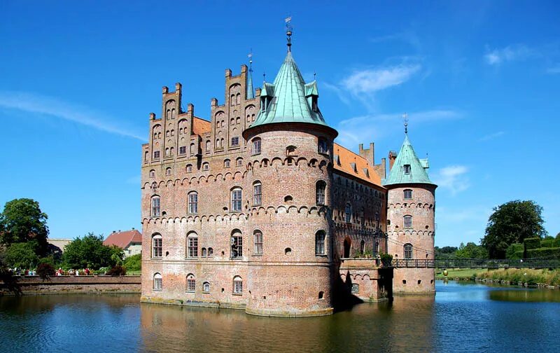 Города окруженные водой. Замок Вик в Швеции. Королевство Швеция достопримечательности.