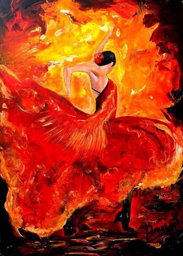 Пляши в огне. Женщина Танцующая в огне. Огненная страсть живопись. Танец в живописи. Огненный танец картина.