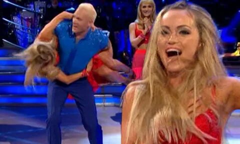 Strictly Come Dancing's Ola Jordan cringes after costume malfunction o...