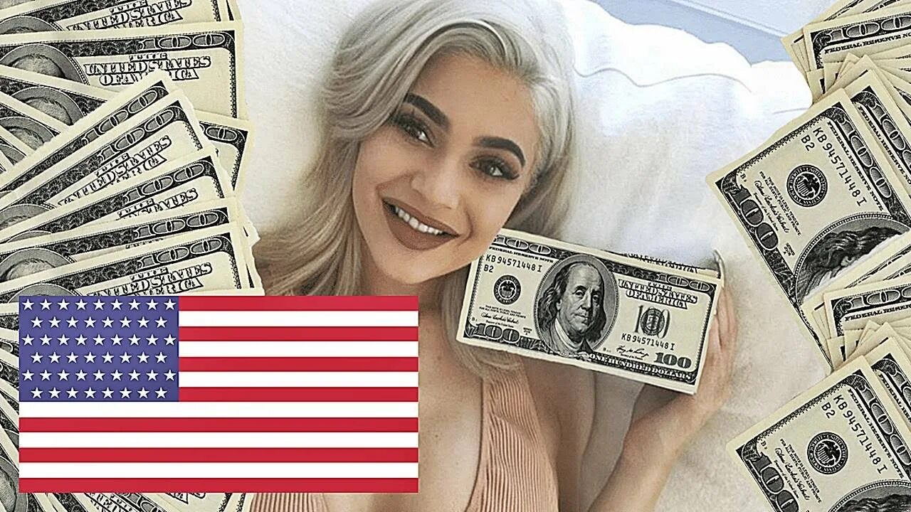 She was rich. Кайли Дженнер с деньгами. Кайли с деньгами Дженнер деньги. Кайли Дженнер с деньгами в руках. Кайли Дженнер фотосессия с деньгами.