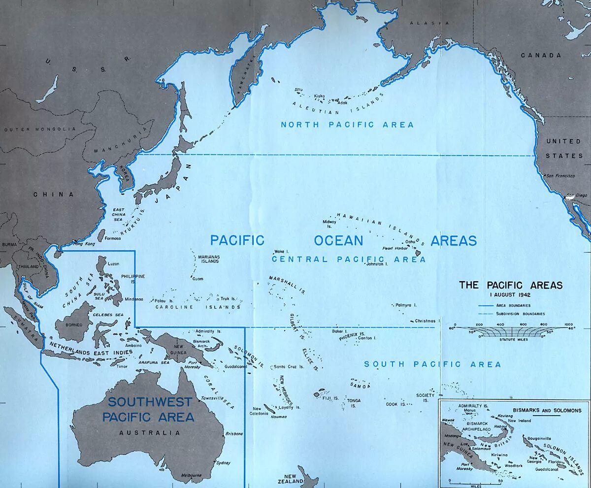 Острова и полуострова тихого океана названия. Остров Гуадалканал на карте. Тихий океан на карте. Острова Тихого океана на карте.