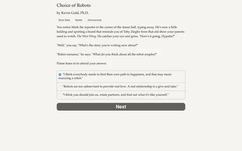 Игра choice код