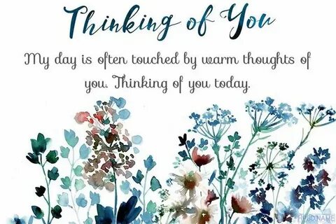 Dreaming of you thinking of you