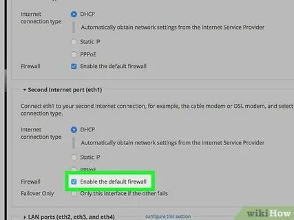 Disable firewall