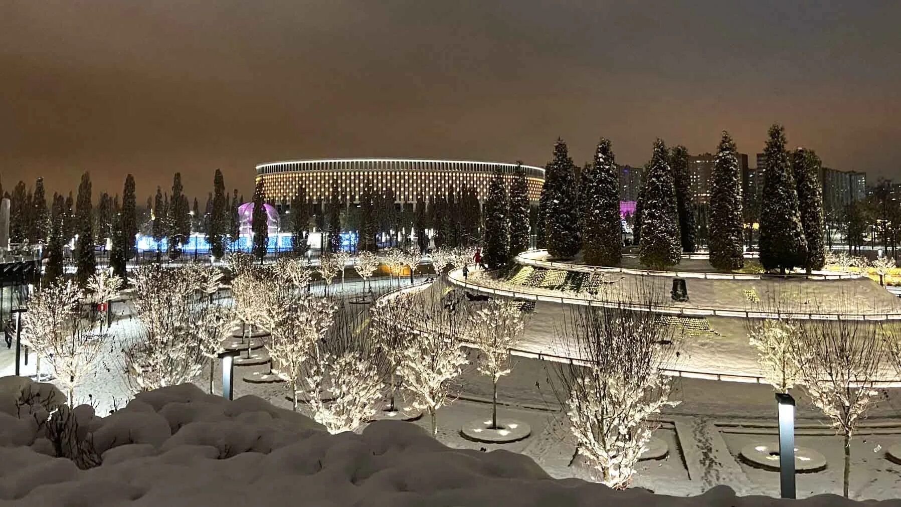 Парк в краснодаре галицкий фото зимой. Парк Галицкого зимой 2022. Парк Галицкого в Краснодаре фото 2022. Парк Галицкого зимой. Галицкий парк зимний 2022.