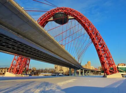 Красный мост в москве где