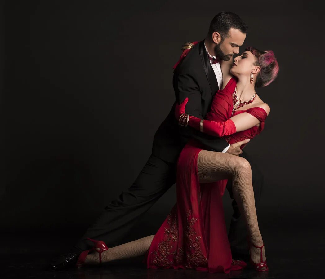 Танго Роуз Вейн. Красное платье для танго. Tango private