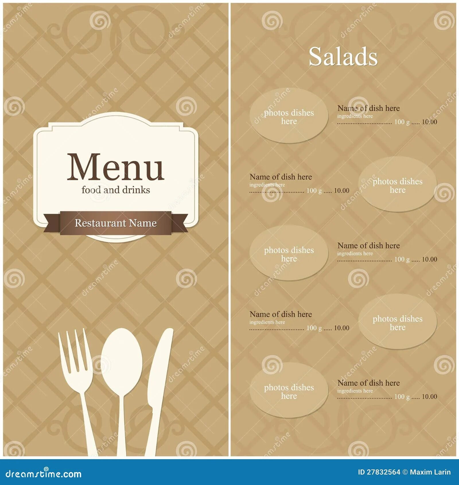 Empty menu
