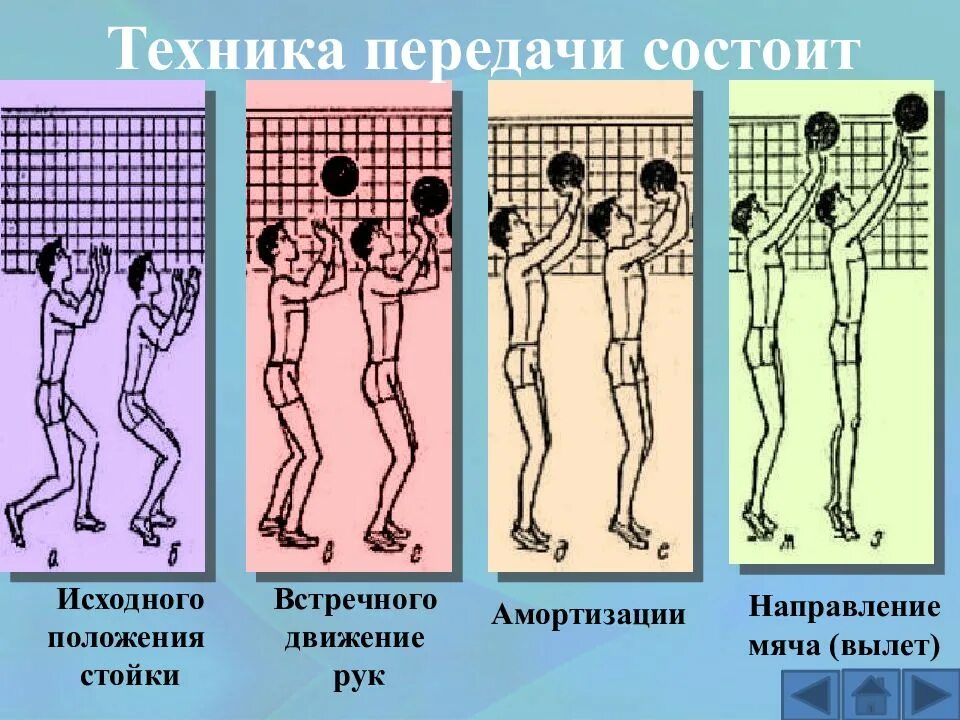 Начальное положение и направление