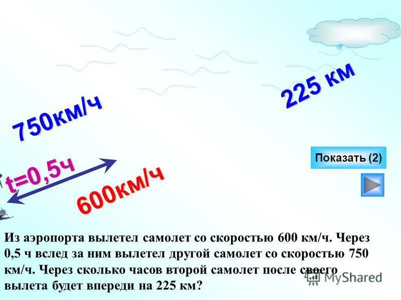 950 км сколько часов. Из аэропорта вылетел самолёт со скоростью 600. С аэродрома вылетел вертолет со скоростью 210 км ч через 2 часа. Схема задачи два самолёта вылетили с аэродрома. С аэродрома вылетел вертолет.