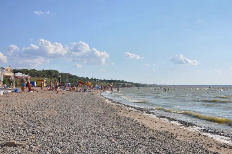 Как выглядит пляж каменка в городе ейск Голубицкая. Азовское море, отдых с детьми 2024